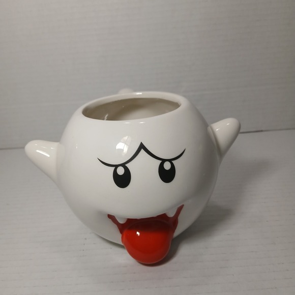 Super Mario Bros. Boo Ghost 3D 20oz Mug by Just Funky 2017 Nintendo READ - Picture 6 of 6
